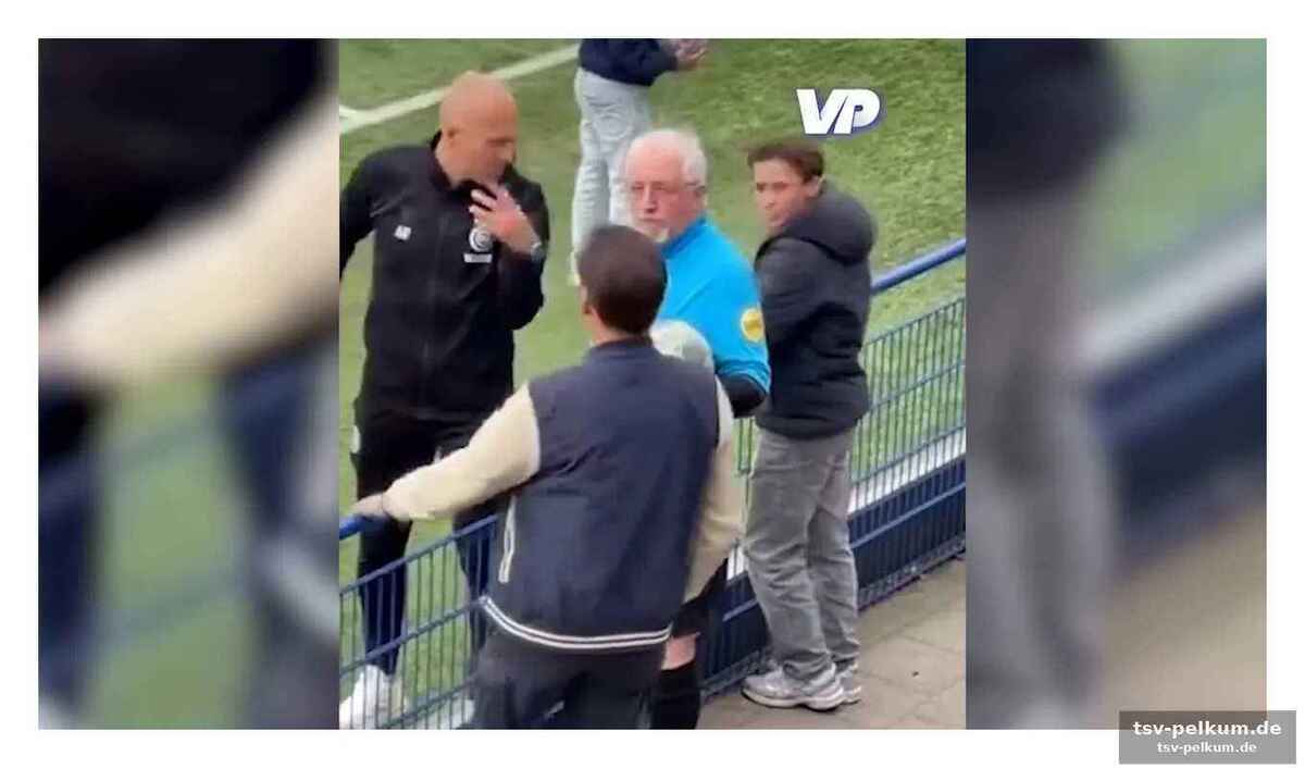 Die eskalation am spielfeldrand