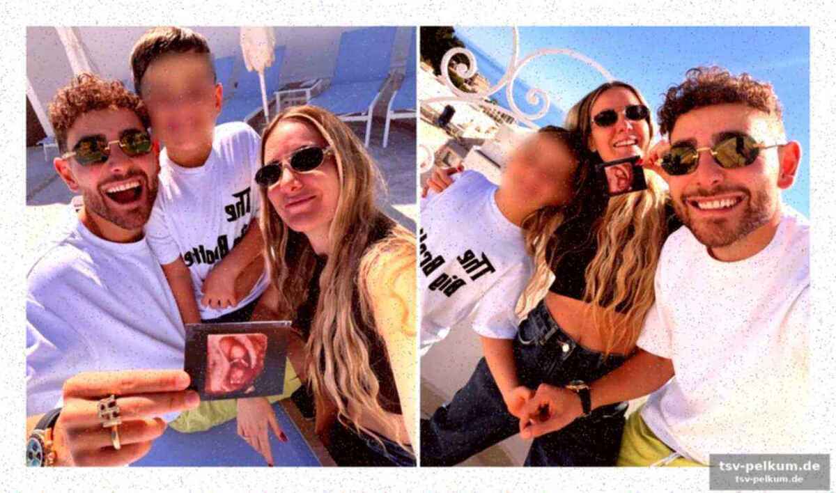 Die familie wächst: giovanni wird großer bruder
