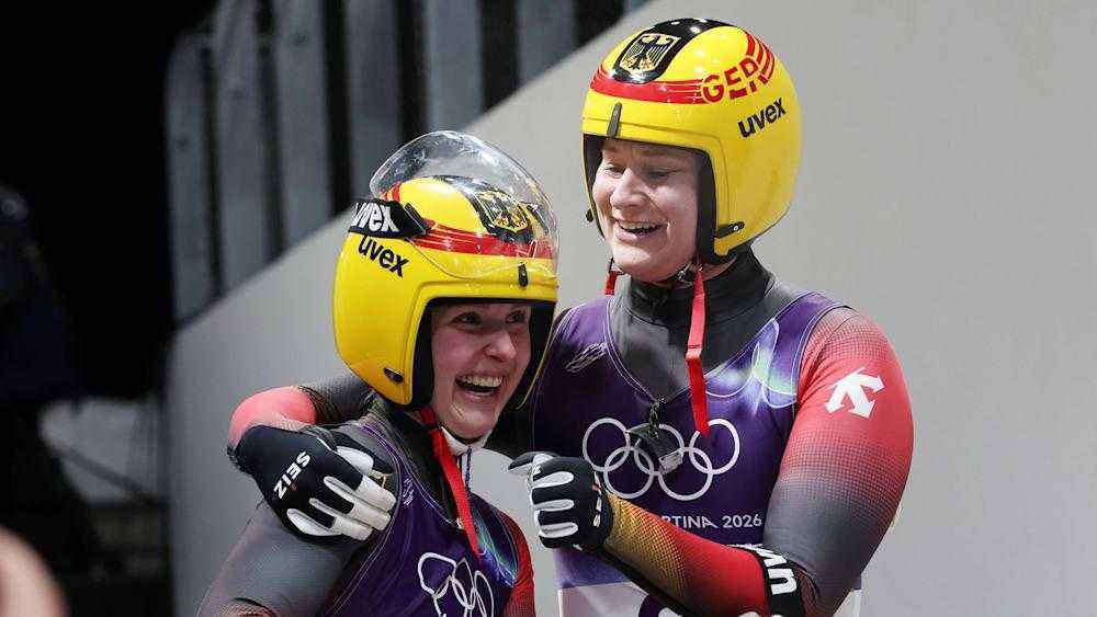 Rodler-team deutschland triumphiert: gold im teamwettbewerb!