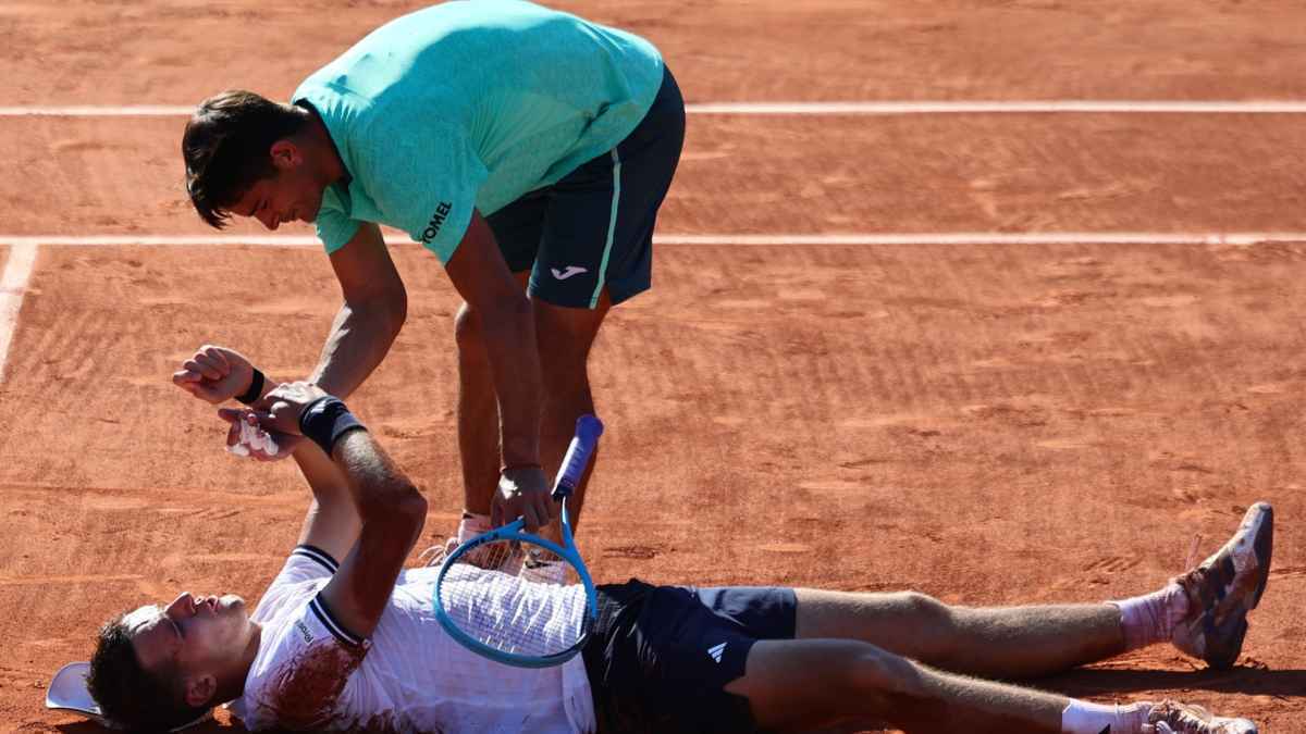 Roland garros: dramatisches duell endet mit rettungsaktion!
