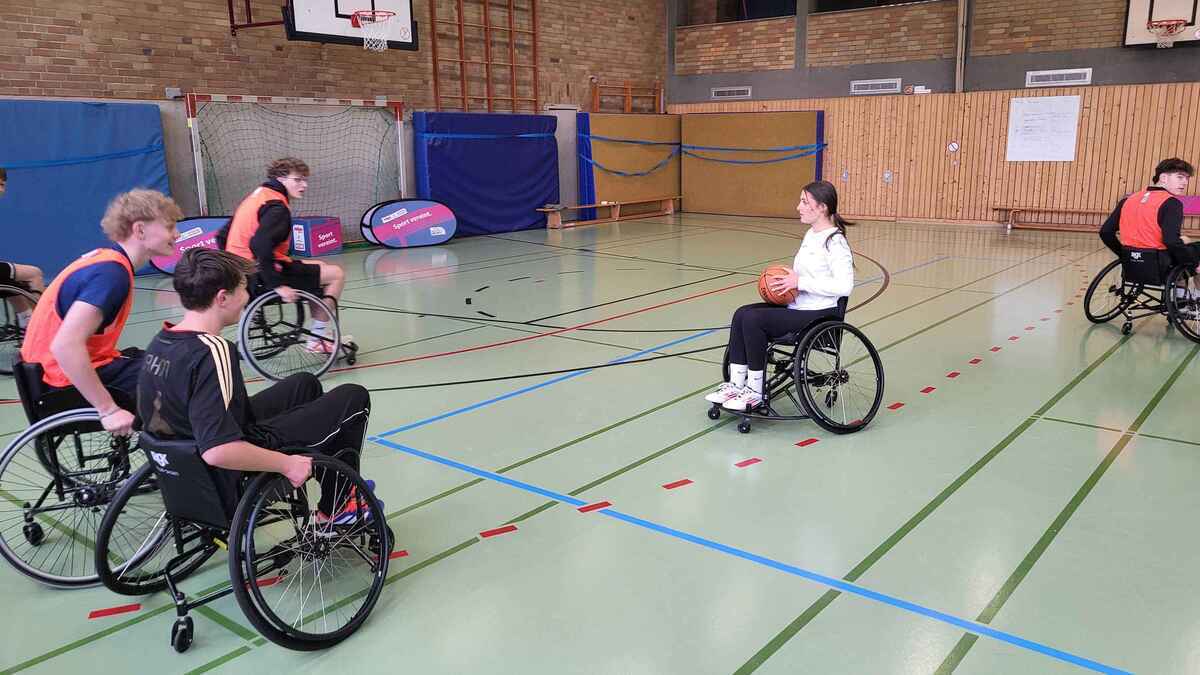 Rollstuhlbasketball im unterricht: eine neue perspektive für schüler in lennestadt