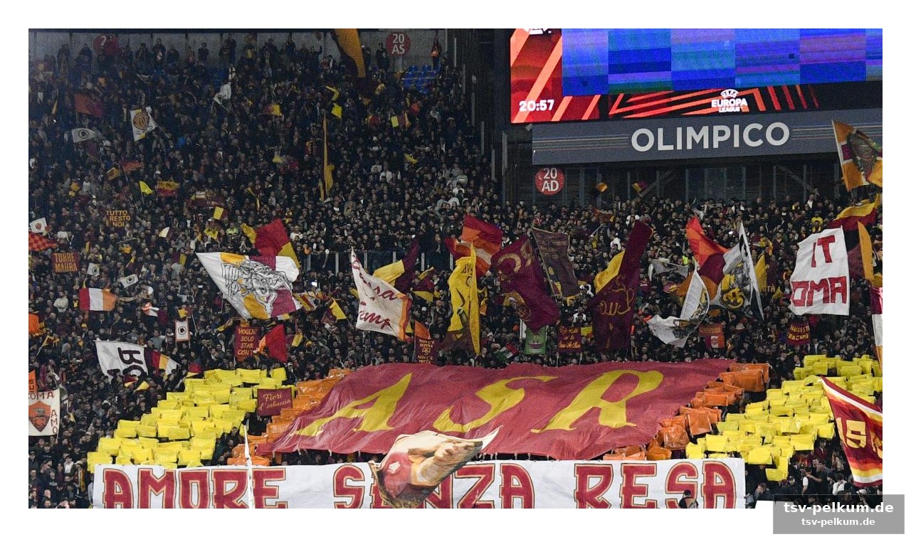 Verzweiflung in der curva sud