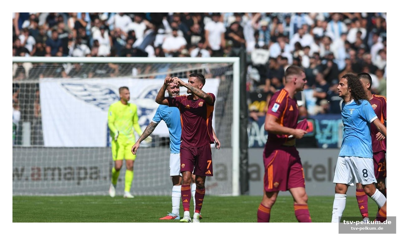 Pellegrinis führung entscheidet das rom-derby