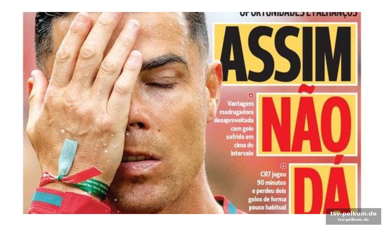 „Cristiano passeiert nur herum“: fans sind fassungslos