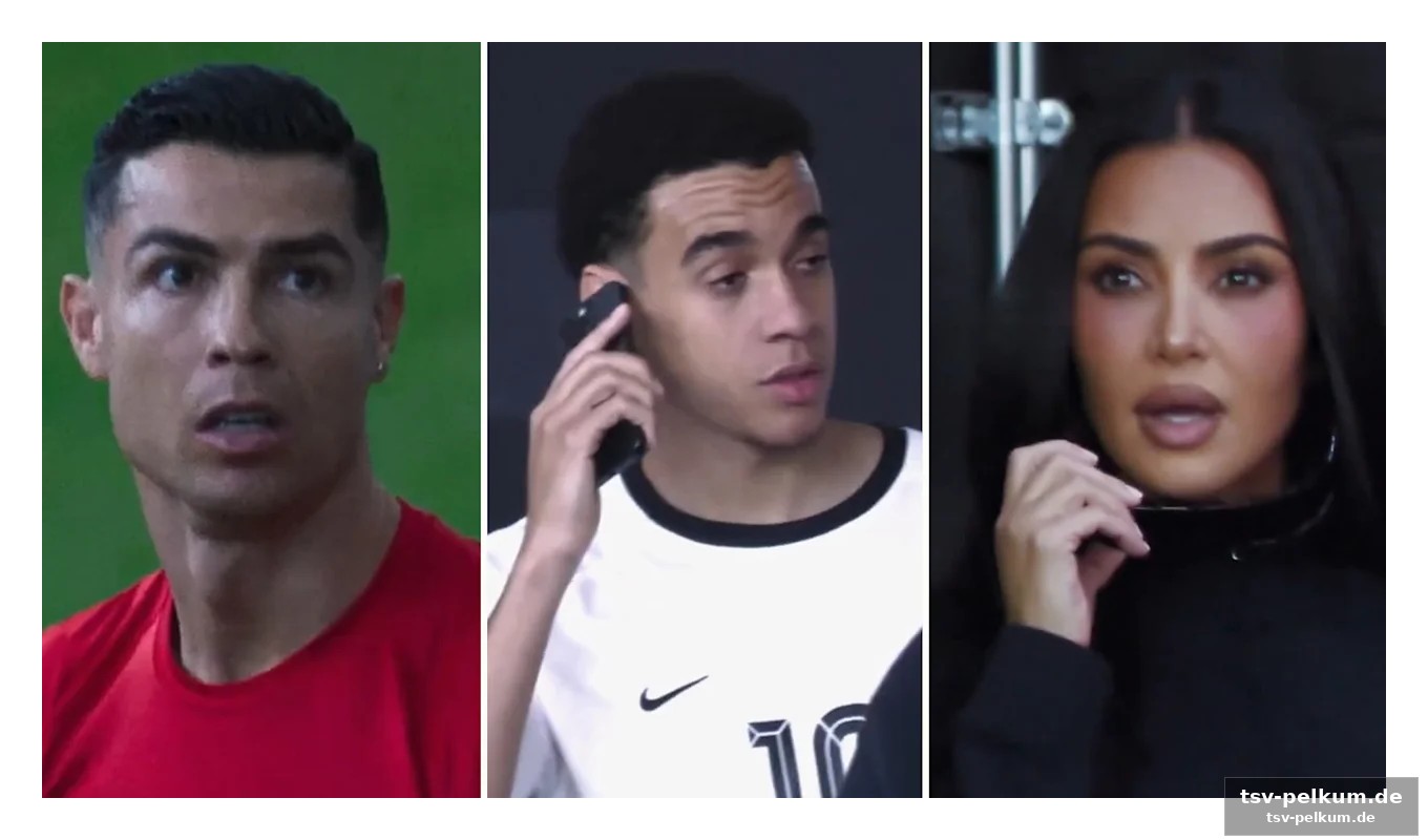 Kardashian sticht zwischen kickern heraus