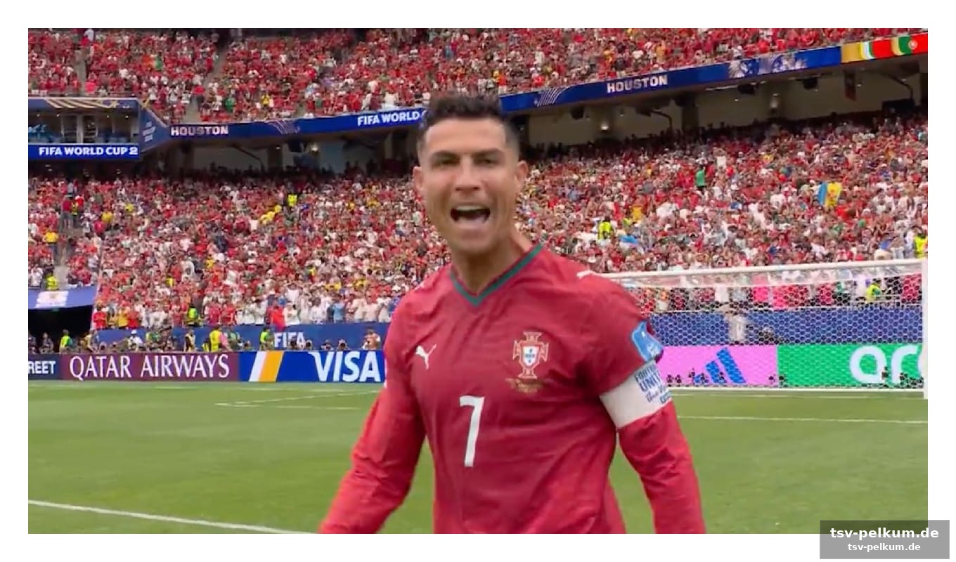 Die szene, die portugal-fans beschäftigt