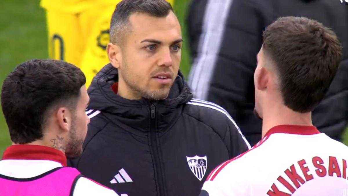 Rote karte für joan jordán: zwei spiele sperre für sevilla-mittelfeldspieler