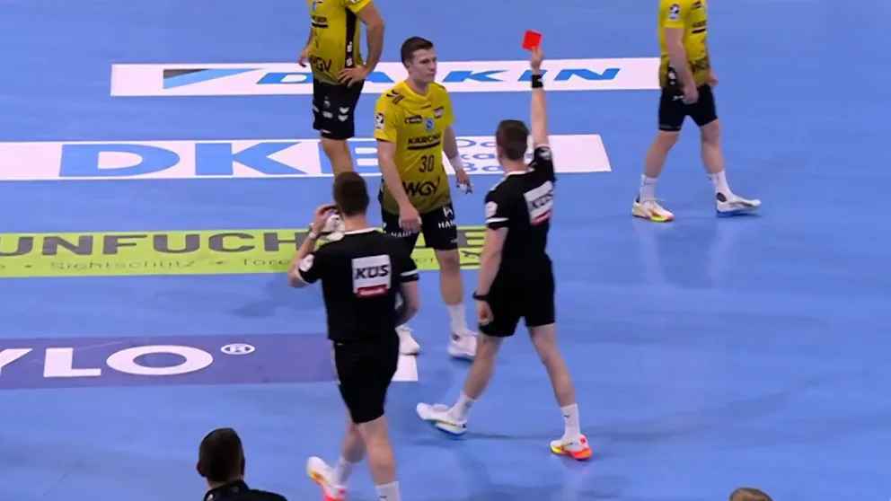 Rote karten-chaos beim tvb stuttgart: hbl-stars staunten beim spiel in berlin