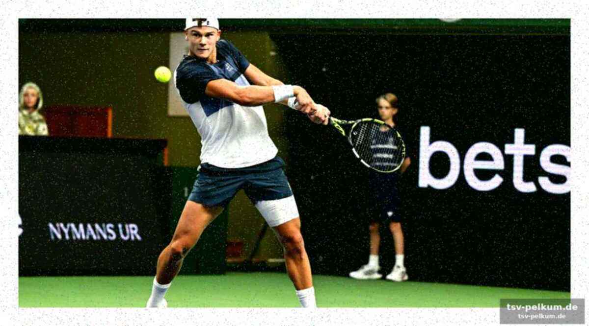 Ein steiniger weg zurück in den tenniszirkel