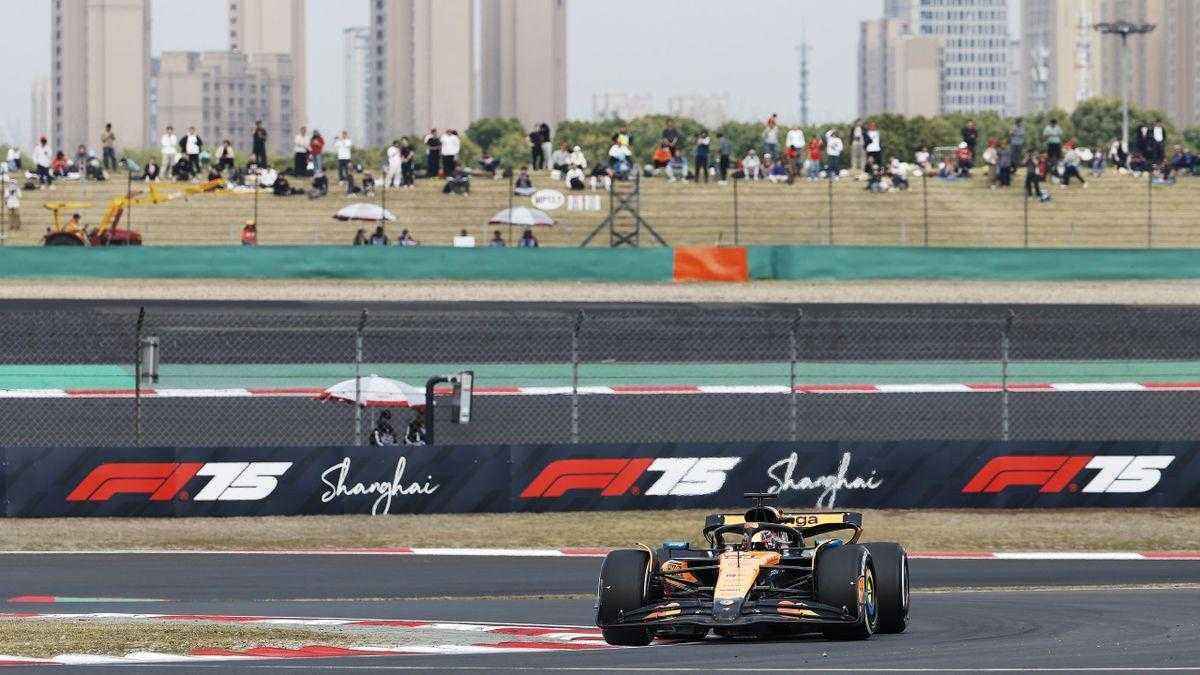 Russell demolió a la f1 en shanghai: mercedes pintó la pista de plata