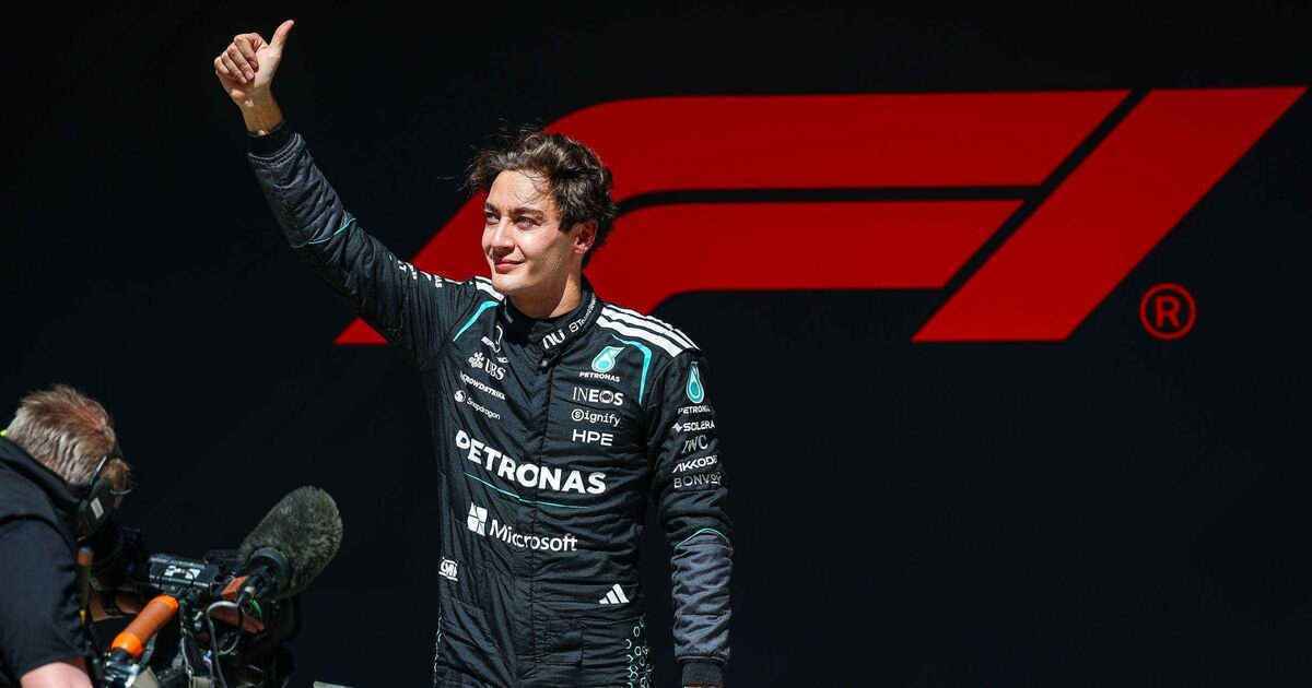 Russell eröffnet den sprint und zündet den mercedes-joker