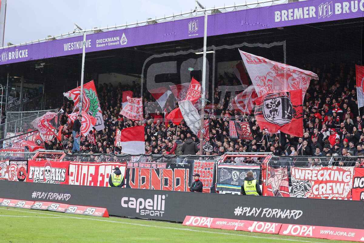 Rwe-fans eskalieren in osnabrück: polizeibeamte verletzt