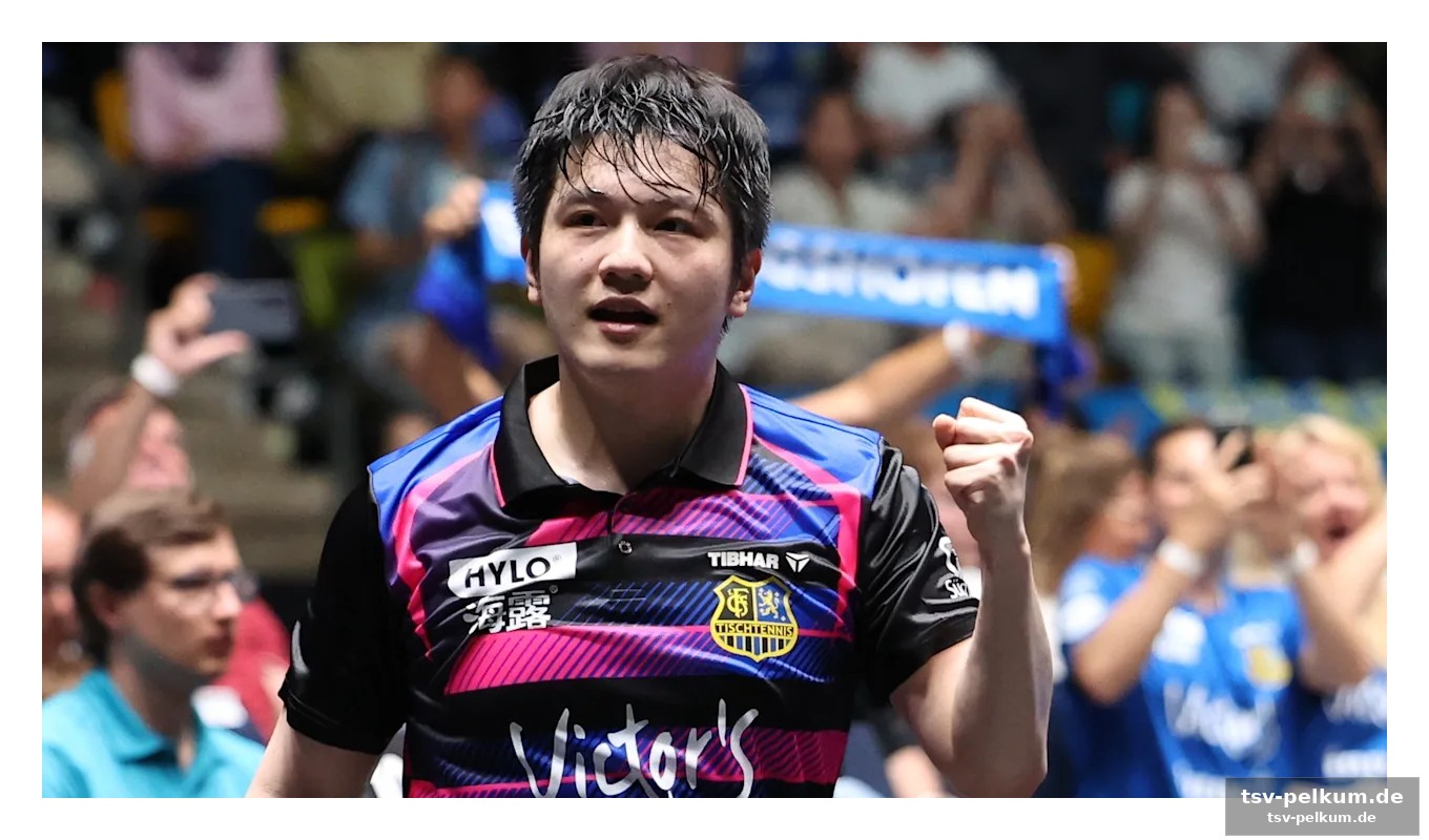 Fan zhendong verabschiedet sich mit dem titelgewinn