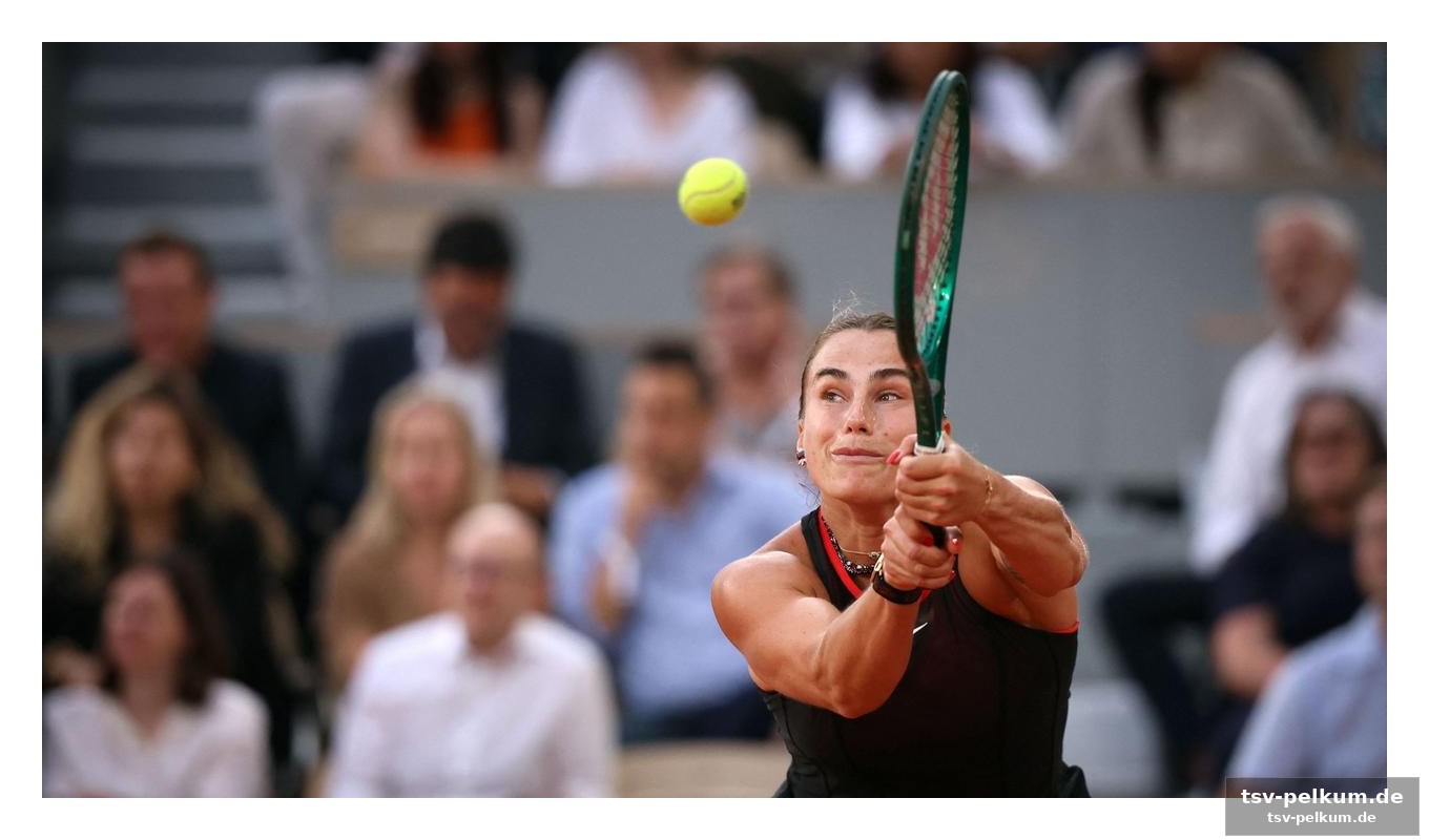 Osaka kämpft, aber sabalenka hat die oberhand