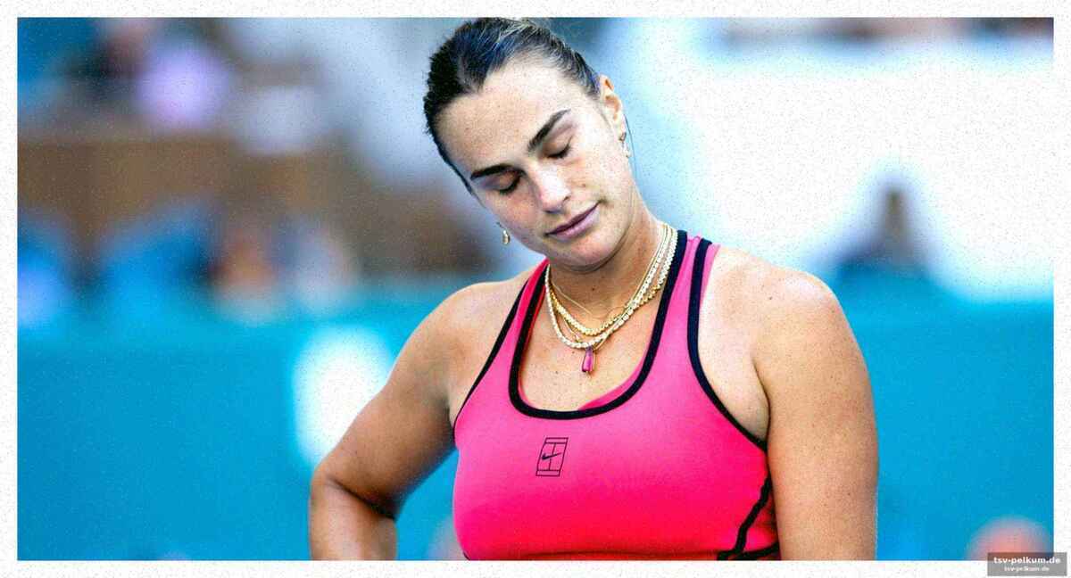 Verletzung nach miami-triumph bricht sabalenka