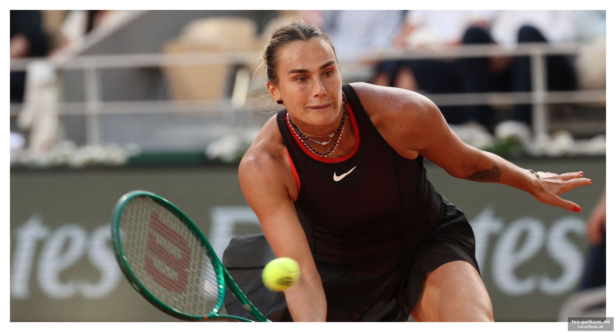 Sabalenka vor zitterpartie