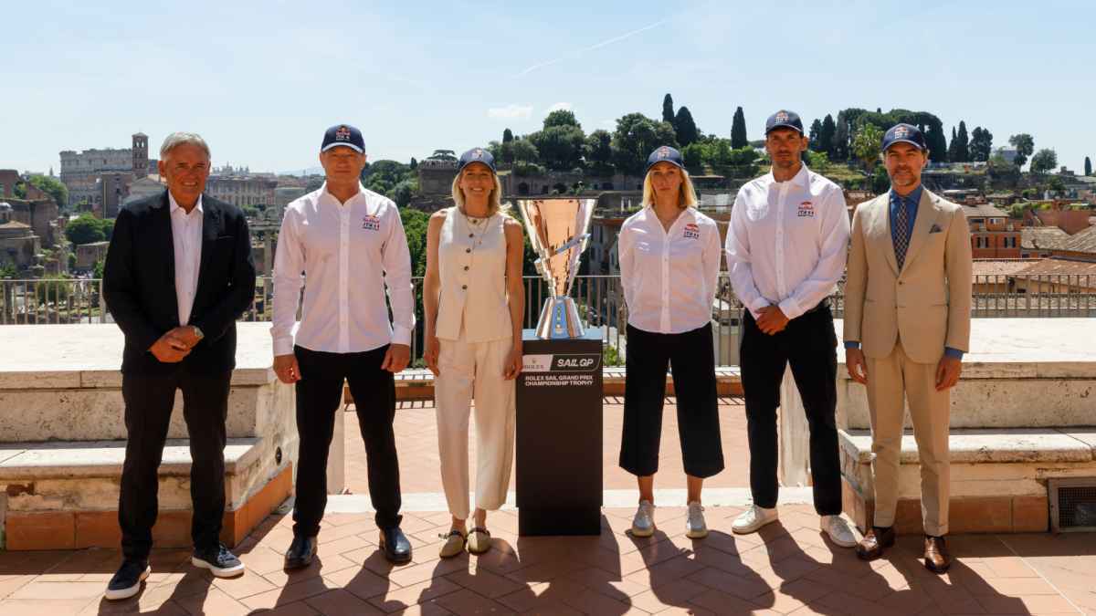 Sailgp sticht rom als neues highlight ins rennen!