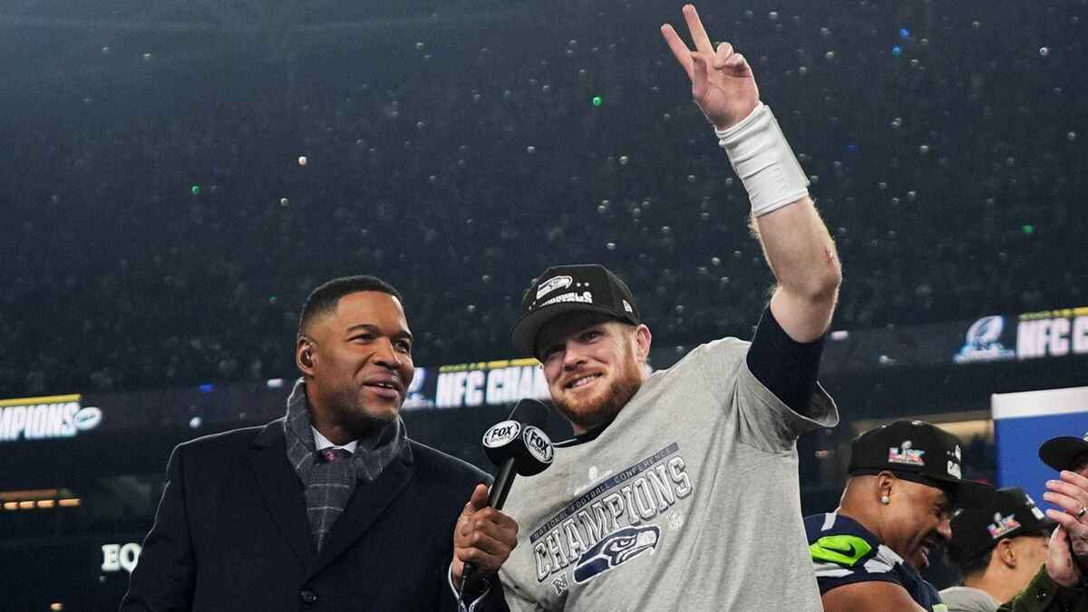 Sam darnold führt die seattle seahawks überraschend ins super bowl