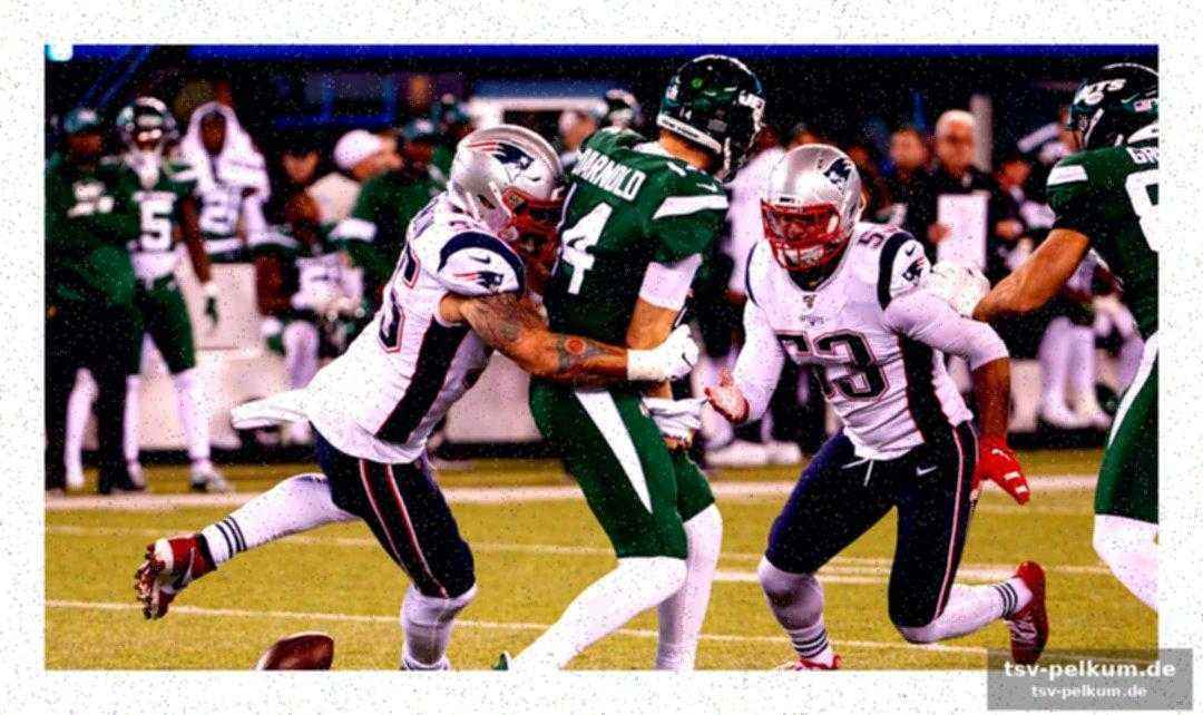 Der dunkle abend gegen die patriots