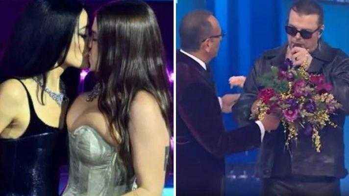 Sanremo: cardinaletti tauscht nachrichtenstudio gegen glanz und glamour