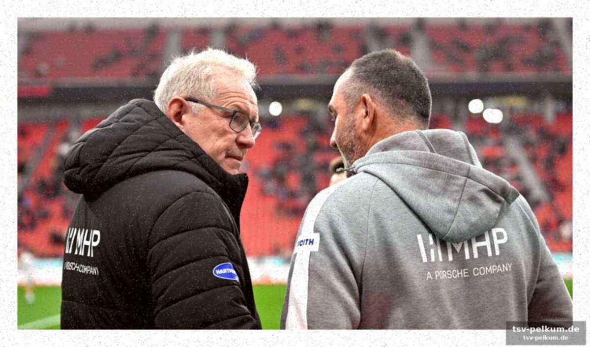 Die taktik: kopf weg von der tabelle, blick nach vorn