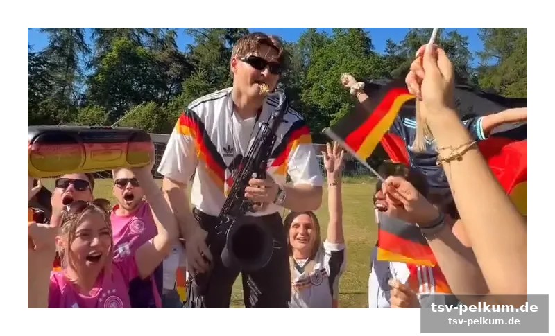 Der ungewöhnliche eskort für die wm