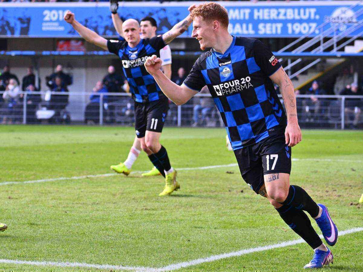 Sc paderborn zurück auf aufstiegskurs – fcn mit roter karte unterlegen