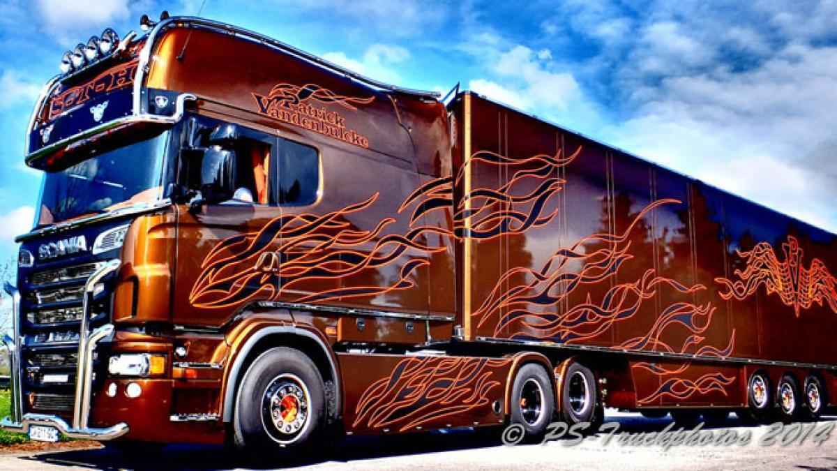 Scania longline: luxus-schlafkabine für langstrecken-trucker