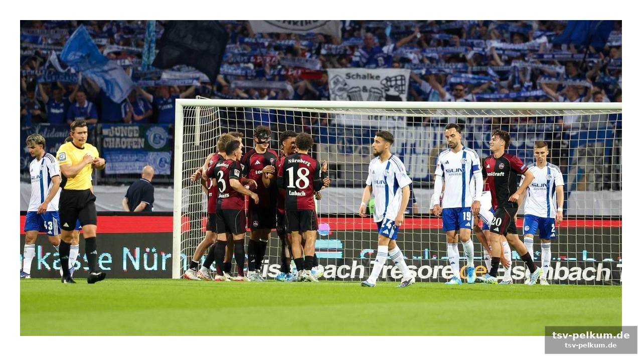 Die nürnberger zeigen schalke die grenzen auf