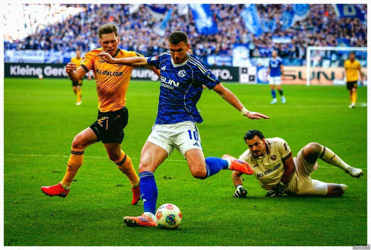 Schalke unter druck, dresden mit selbstvertrauen