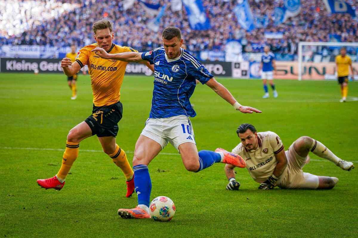 Schalke und dresden trennen sich in packendem duell