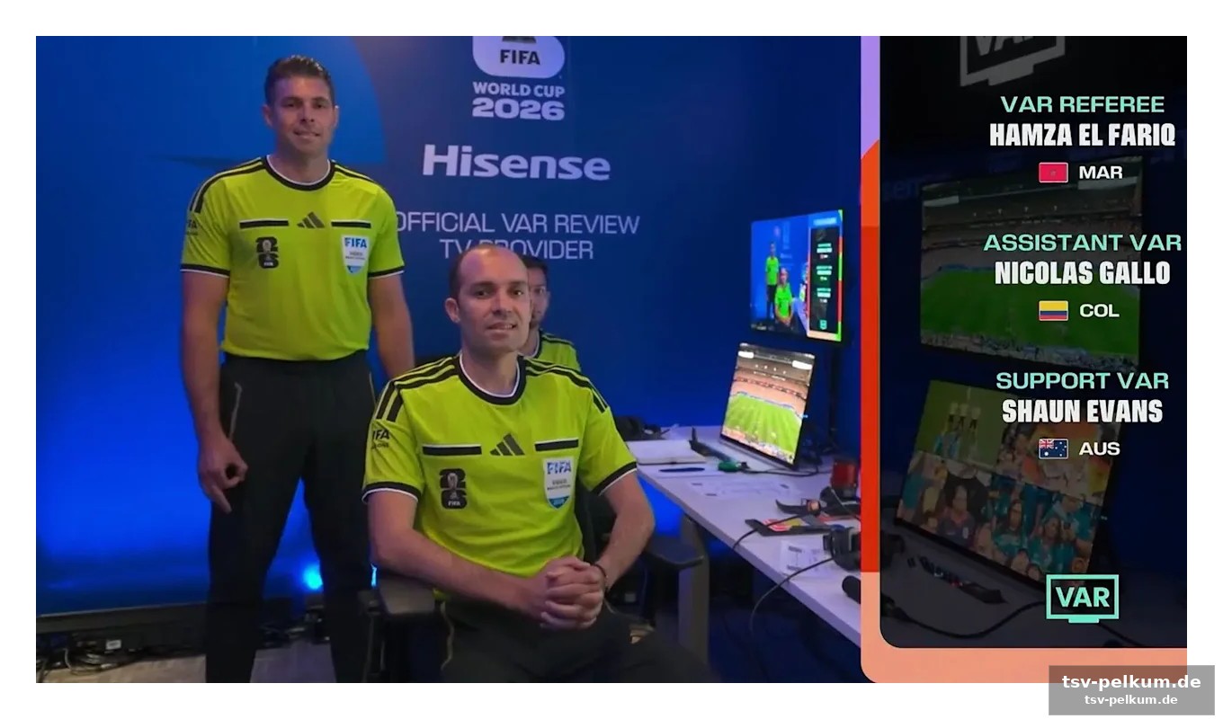 Was geschah wirklich während der vorstellung des var-teams?