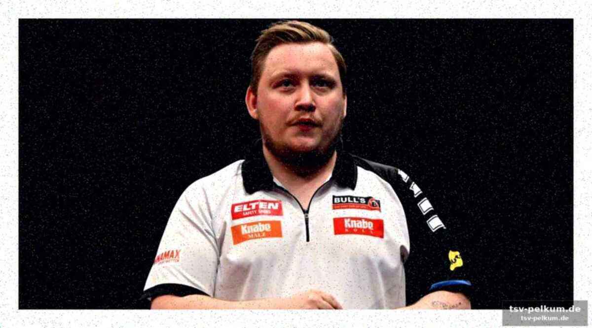 Ein dunkler tag für den deutschen darts-sport