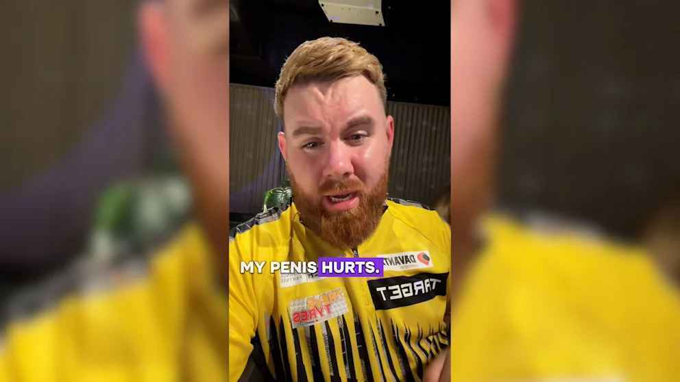 Schmerzhafte olympia-erfahrung: darts-star williams klagt über penis-schmerzen