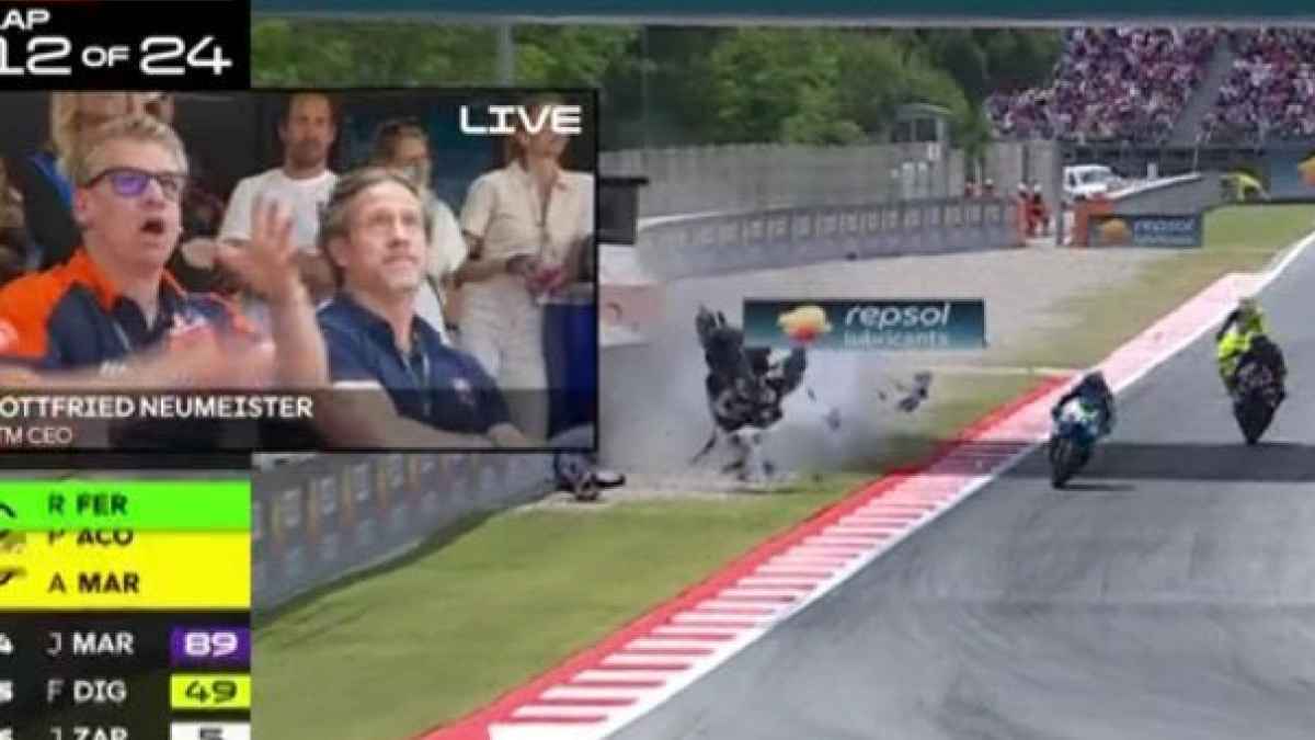 Schock am catalunya-kurs: márquez-unfall beendet rennen!
