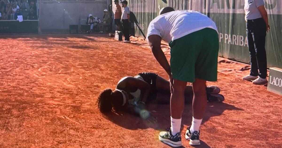 Schock bei den french open: baptiste bricht zusammen!