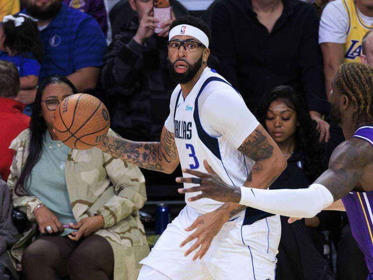 Schock bei den mavericks: anthony davis schon wieder weg!