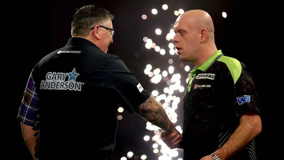 Schock bei der Darts-WM: Van Gerwen geht gegen Anderson unter!
