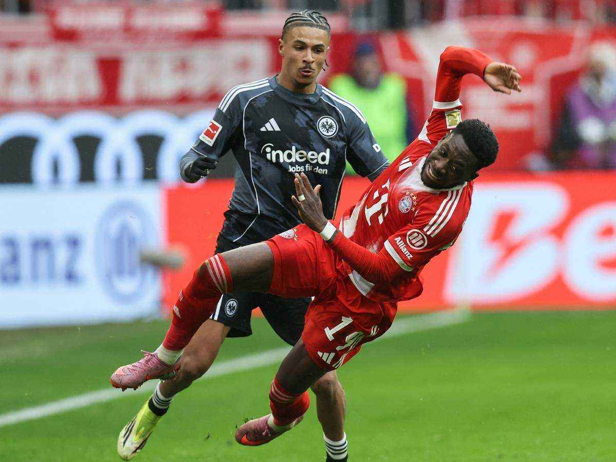 Schock für den fc bayern: alphonso davies droht längere pause