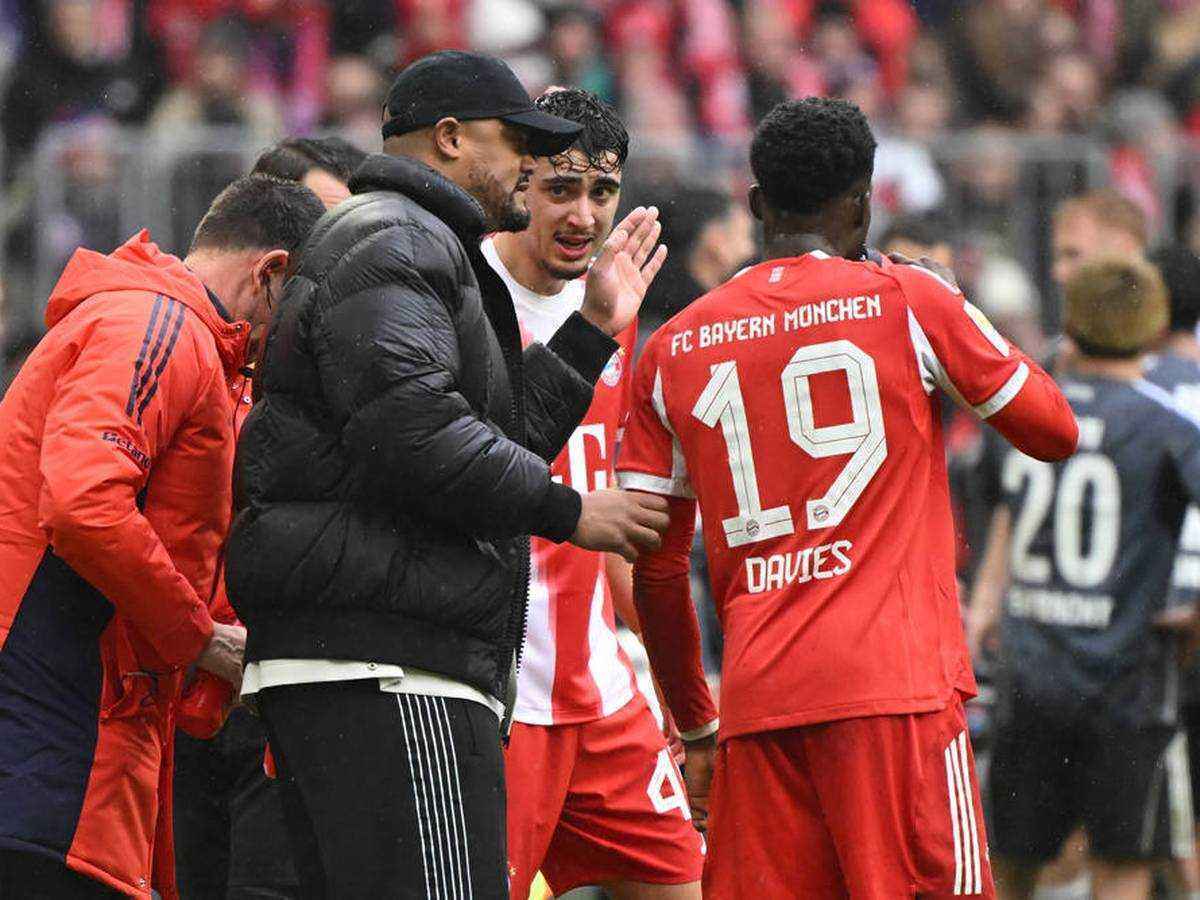 Schock für den fc bayern: alphonso davies verletzt sich gegen frankfurt