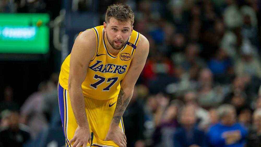 Schock für die lakers: luka doncic verletzt sich im spiel gegen die 76ers