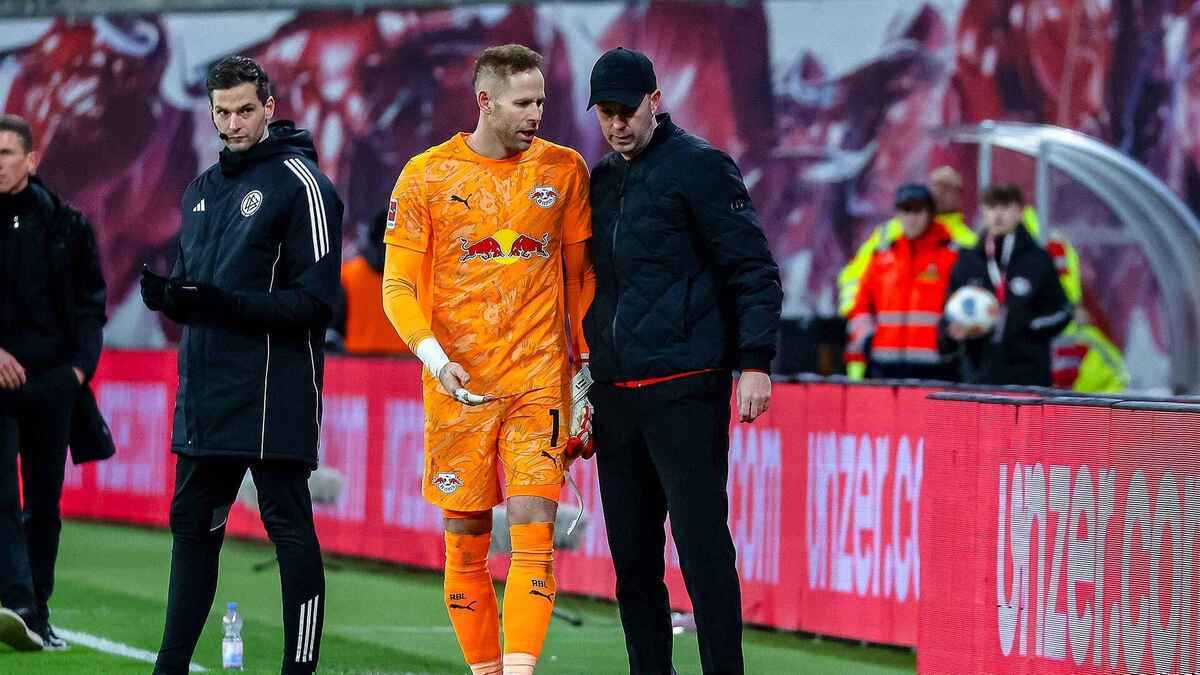 Schock für rb leipzig: gulacsi fällt mit knieverletzung aus
