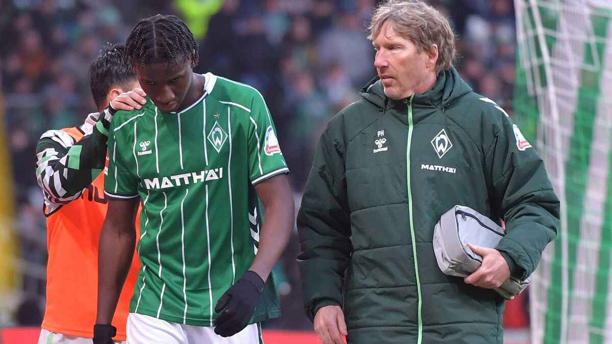 Schock für werder bremen: coulibaly mit oberschenkelverletzung