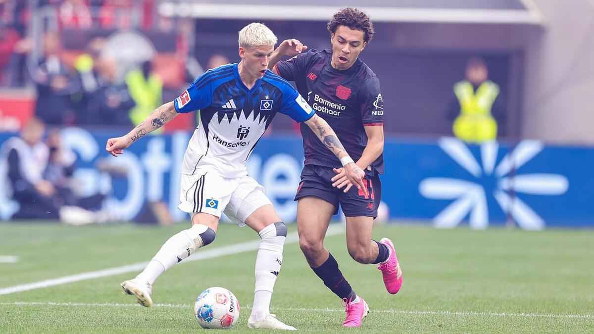 Schock in leverkusen: hsv schnürt überraschendes unentschieden!
