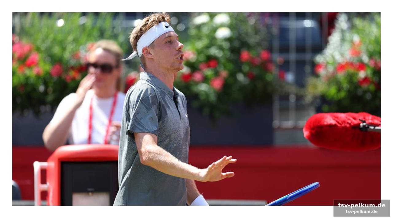 Der sturz beim tiebreak