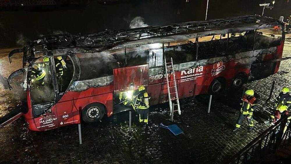 Schockierende nachricht: mannschaftsbus des hfc in brand gesetzt!