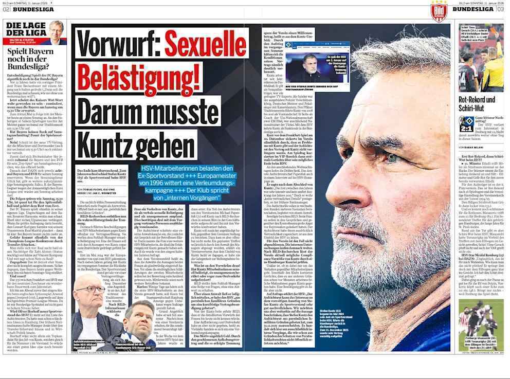 Schockierende vorwürfe gegen ehemaligen hsv-sportvorstand: neue zeugin packt aus!
