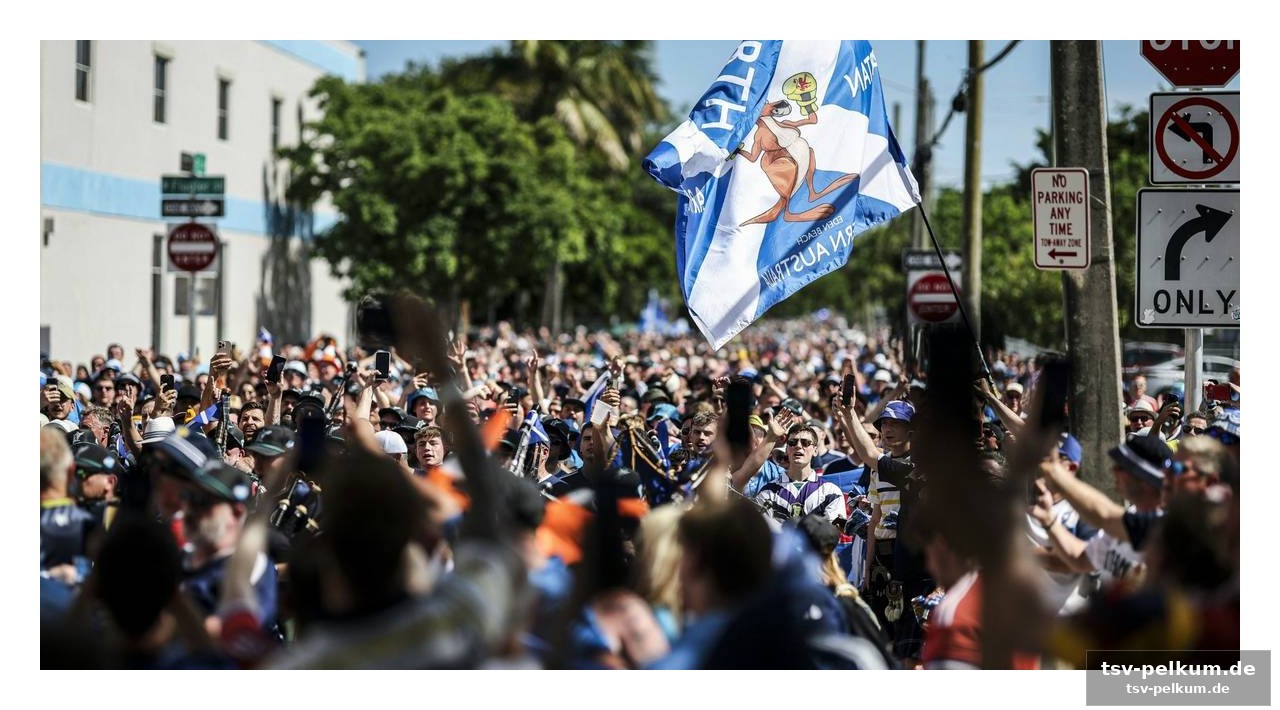 Die "tartan army" feiert, egal was passiert