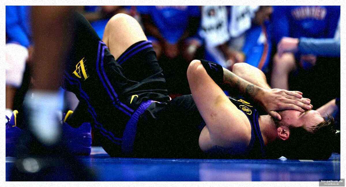 Doncic verletzt sich im dritten viertel
