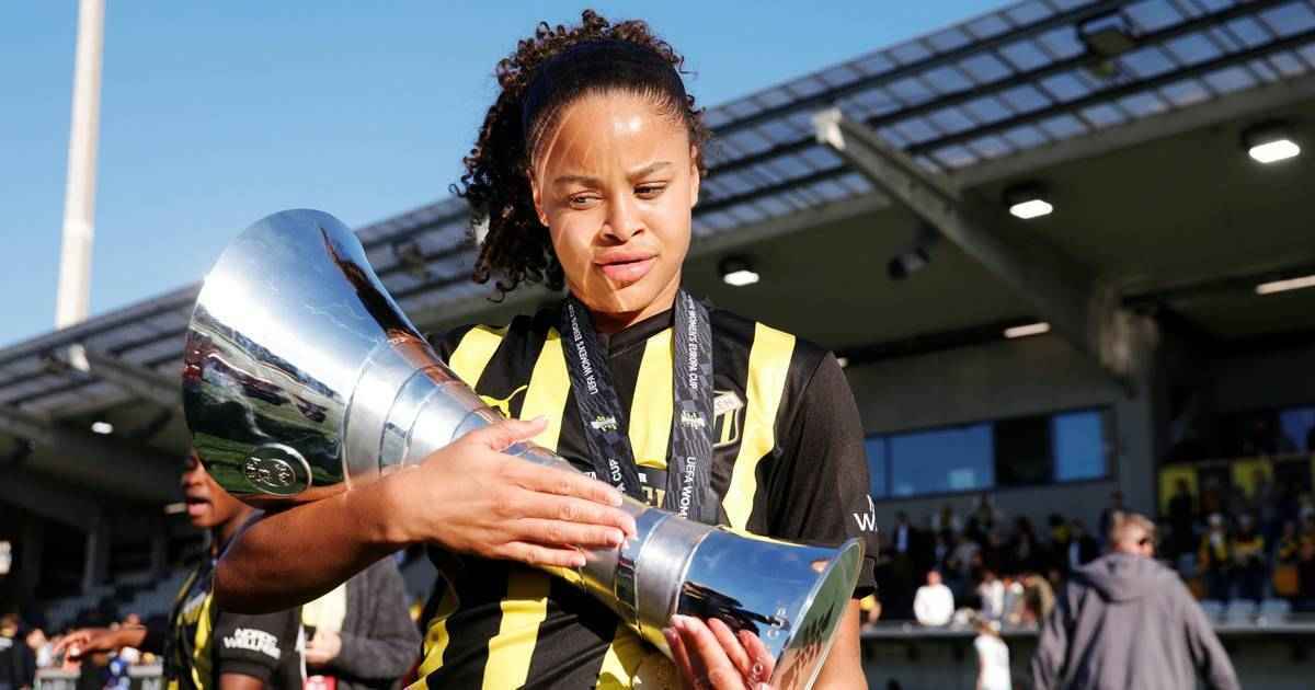Schröder schnappt sich den europa cup für häcken!